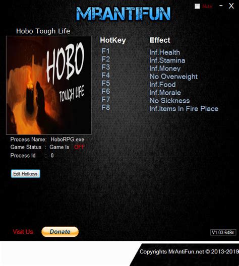 hobo tough life cheats|Hobo: Tough Life Trainer